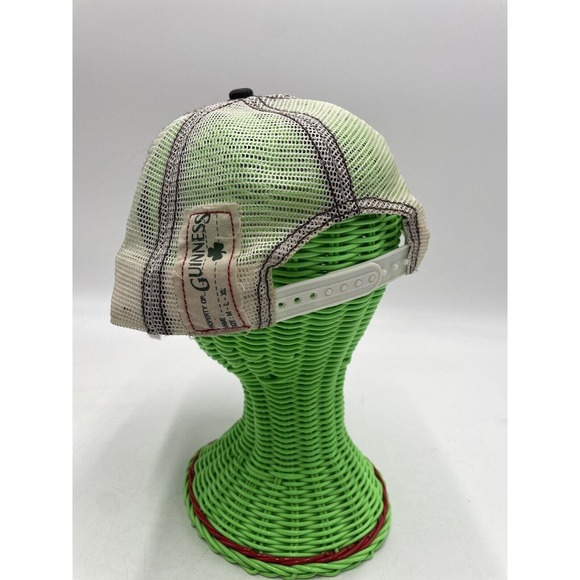 Guinness Men’s Embroidered Trucker Cap with Bottle Opener One size adjustable - Picture 2 of 8